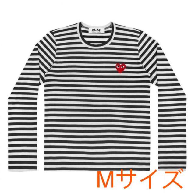 【再入荷】COMME des GARCONS レディース ボーダーロングＴシャツ