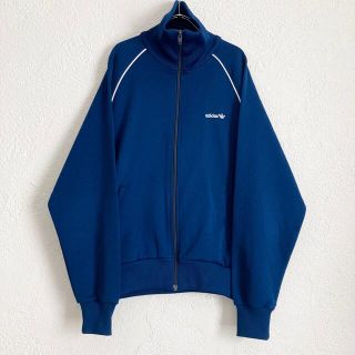 【激レア】70s adidas 西ドイツ製 ベロア トラックジャケット グリーン