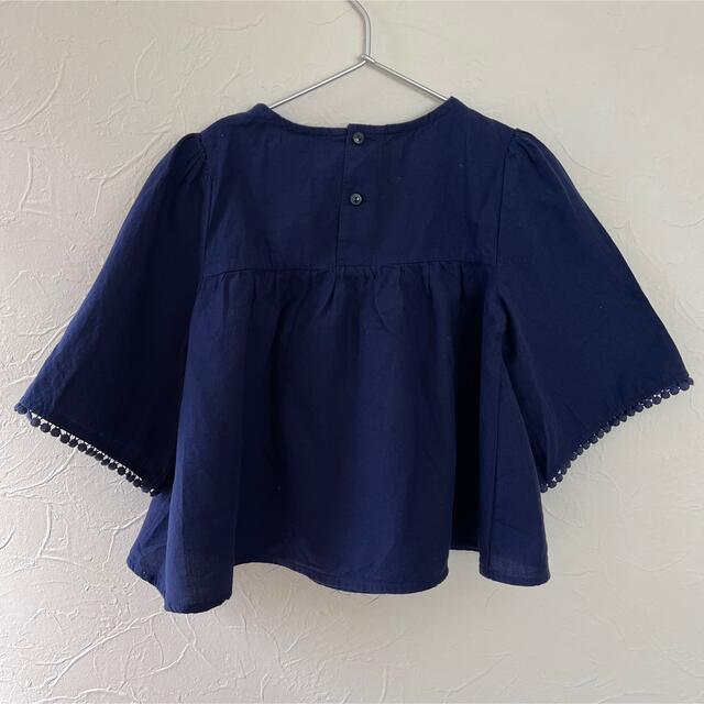 GLOBAL WORK(グローバルワーク)の値下げGLOBAL WORKキッズ刺繍ブラウス⭐︎Lサイズ キッズ/ベビー/マタニティのキッズ服女の子用(90cm~)(ブラウス)の商品写真