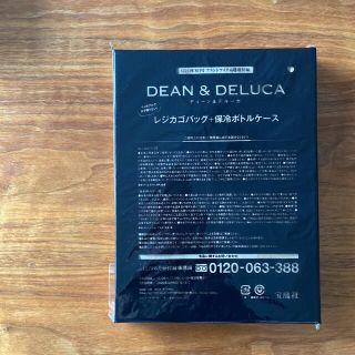 ディーンアンドデルーカ(DEAN & DELUCA)の【このまま配送】新品未開封　DEAN&DELUCA レジカゴバッグ&ボトルケース(かごバッグ/ストローバッグ)