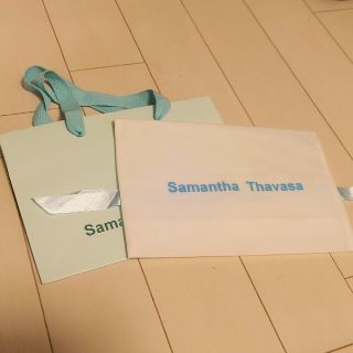 サマンサタバサ(Samantha Thavasa)のSamantha Thavasa ショッパー 水色(ショップ袋)