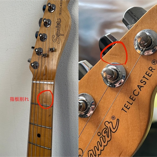 Fender(フェンダー)のsquier affinity telecaster  スクワイア　スクワイヤー 楽器のギター(エレキギター)の商品写真