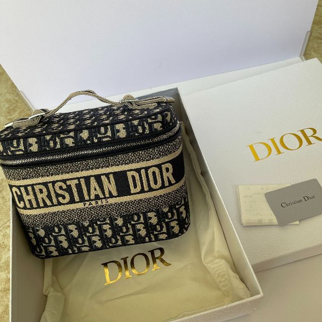 62%以上節約 デッドストック Christian Dior 3連 レザーポーチ mark