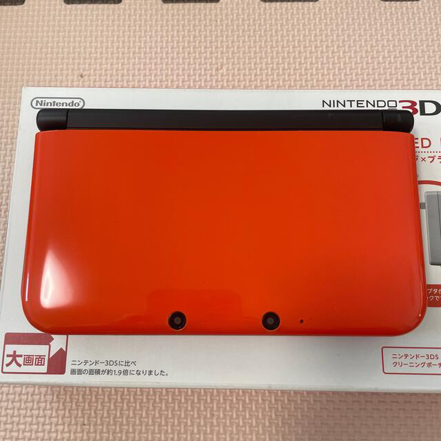 ニンテンドー3DS LL リミテッドパック オレンジ/ブラック