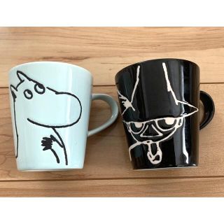 ムーミン(MOOMIN)のムーミン＆スナフキン ペアマグカップ(グラス/カップ)