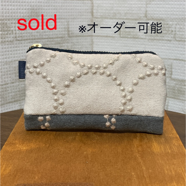 31)【ミナペルホネン】春色 12cmファスナー ポーチ venezaconstrucao