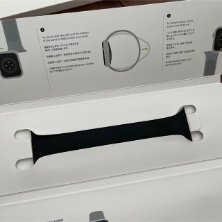 Apple Watch バンド　ソロループ　ブラック(その他)