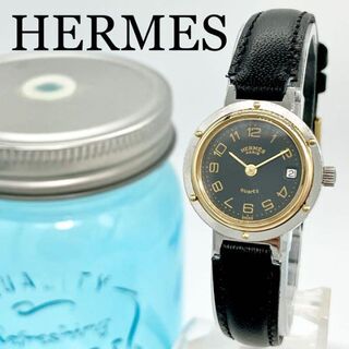 Hermes - 172 エルメス時計 クリッパー ブラック 箱付き 高級 新品