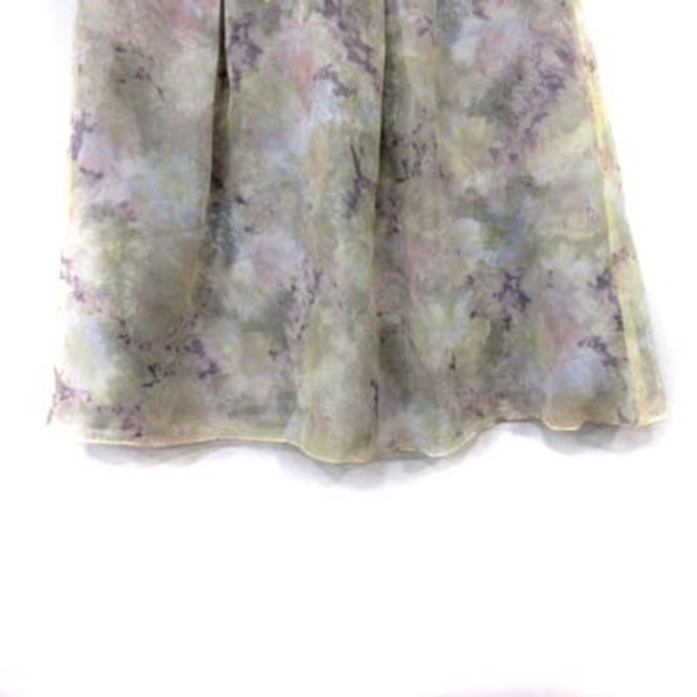Apuweiser-riche(アプワイザーリッシェ)のアプワイザーリッシェ フレアスカート ミニ ギャザー 花柄 2 マルチカラー  レディースのスカート(ミニスカート)の商品写真