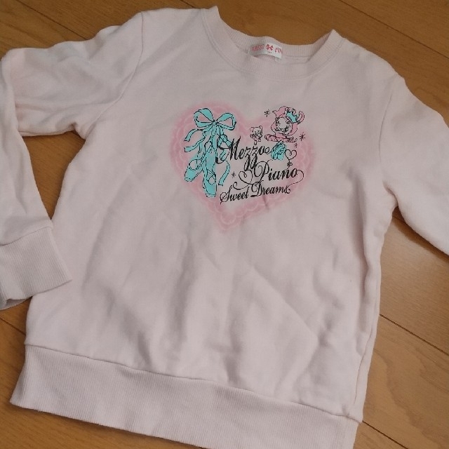 うのにもお得な 美品 メゾピアノ 130 トレーナー tdh-latinoamerica.de