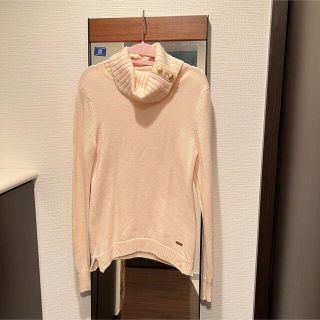 ブルーレーベルクレストブリッジ(BLUE LABEL CRESTBRIDGE)の【極美品】ニット トップス リブハイネック　ブルーレーベル(ニット/セーター)