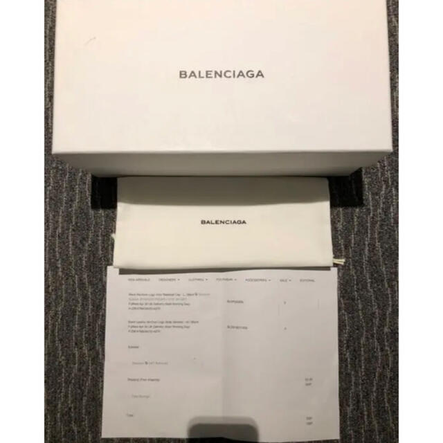 Balenciaga(バレンシアガ)のバレンシアガ ミニロゴサンダル 新品 42 メンズの靴/シューズ(サンダル)の商品写真