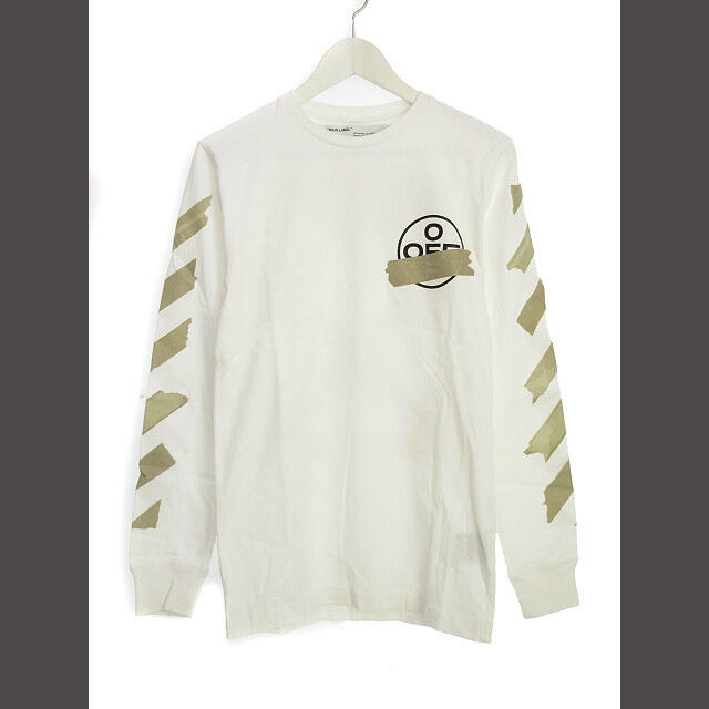 オフホワイト OFF WHITE TAPE ARROWS L/S TEE | bombaytools.com