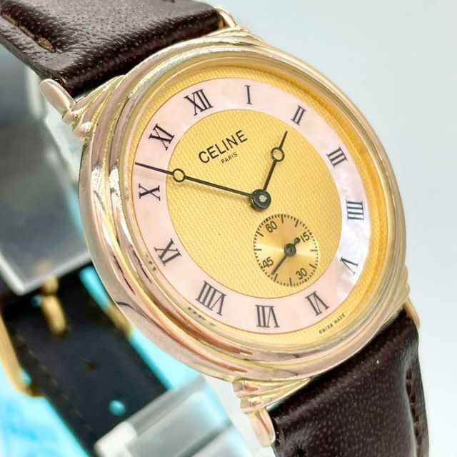 celine(セリーヌ)の377 CELINE セリーヌ時計　レディース腕時計　メンズ腕時計　希少 レディースのファッション小物(腕時計)の商品写真