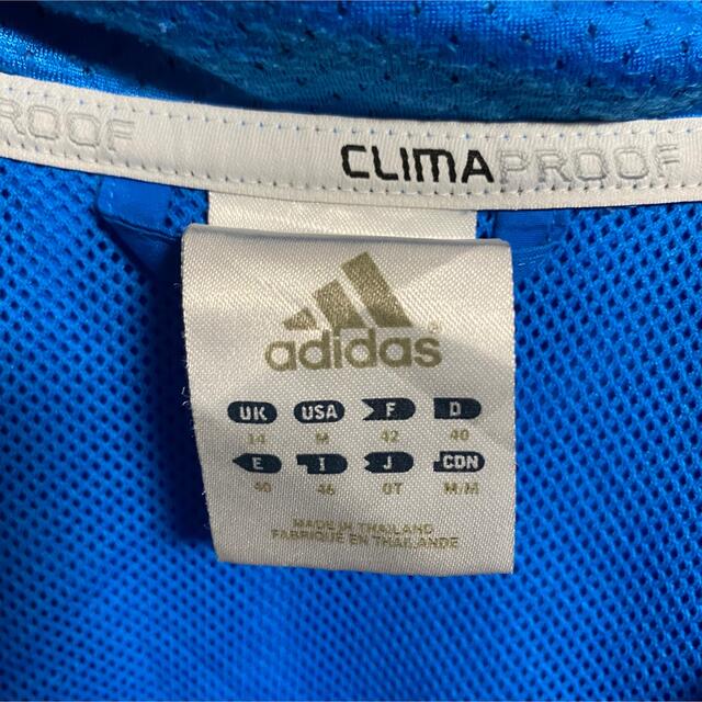 adidas(アディダス)の90s 古着 アディダス プリントロゴ ナイロン ゆるだぼ ビッグシルエット レディースのジャケット/アウター(ナイロンジャケット)の商品写真