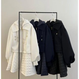 チェスティ(Chesty)の3way peplum outer ロージーモンスター ネイビー(ブルゾン)