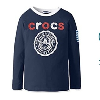 クロックス(crocs)の【未使用】 クロックス 長袖 110(Tシャツ/カットソー)