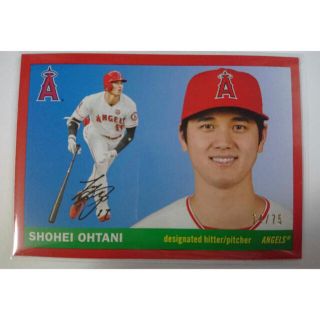 WBC MVP❗【超レア75枚限定】 Topps Archives Red⑪(シングルカード)