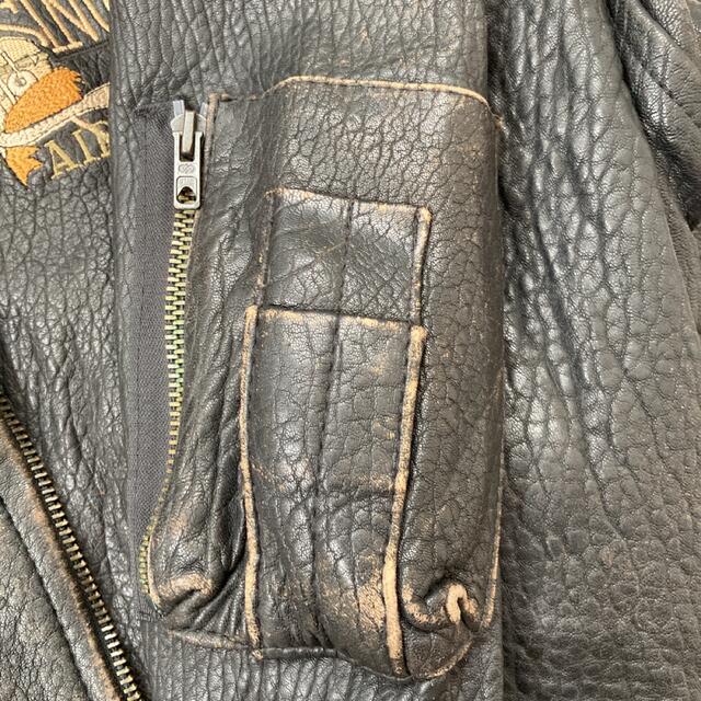 50s フランス製 レザー フライトジャケット ECLAIRジッパー YM-13 50s フランス製 レザー フライトジャケット ECLAIRジッパー YM-13