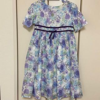 ANNA SUI mini - 新品タグ付き☆アナスイミニ☆タイダイ花柄ワンピース