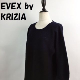 クリツィア(KRIZIA)の【人気】エヴェックス バイ クリツィア ニットチュニック サイズ40 レディース(チュニック)