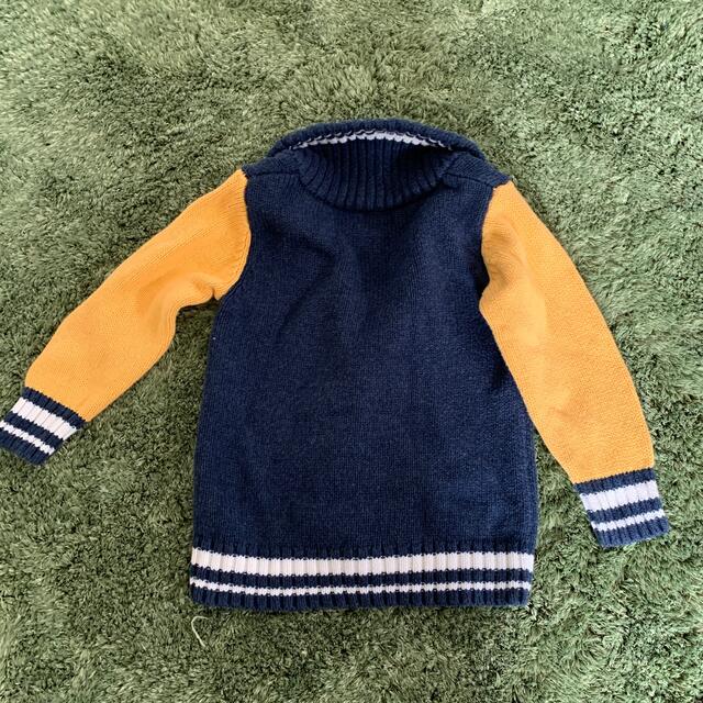 babyGAP(ベビーギャップ)のニットカーディガン キッズ/ベビー/マタニティのキッズ服女の子用(90cm~)(カーディガン)の商品写真