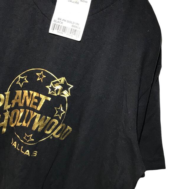 ART VINTAGE(アートヴィンテージ)の【タグ付き】ハリウッドプラネット Tシャツ 新品 未使用 黒 S ブラック  メンズのトップス(Tシャツ/カットソー(半袖/袖なし))の商品写真