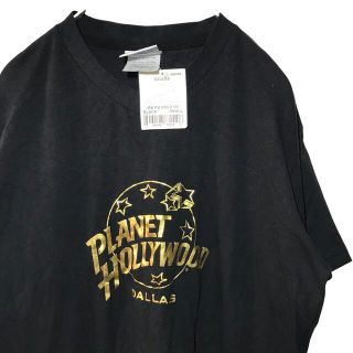 アートヴィンテージ(ART VINTAGE)の【タグ付き】ハリウッドプラネット Tシャツ 新品 未使用 黒 S ブラック (Tシャツ/カットソー(半袖/袖なし))