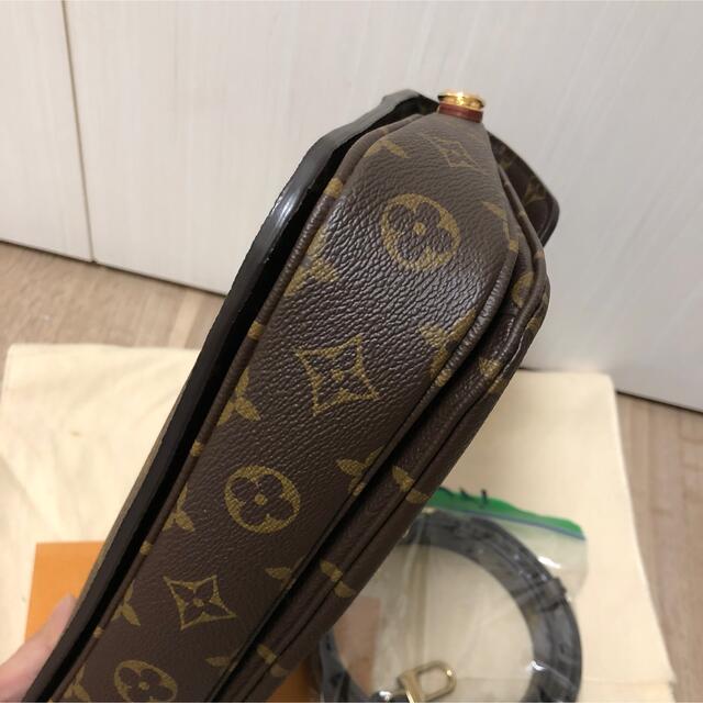 Louis Vuitton ルイ ヴィトン モノグラム メティス MMポシェット