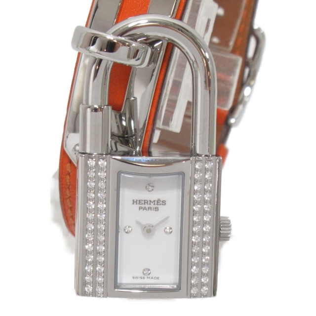 Hermes 腕時計 エルメス 腕時計 ケリーウォッチ ダイヤモンドベゼル ダイヤモンドベゼル エルメス 腕時計 【予約購入】の