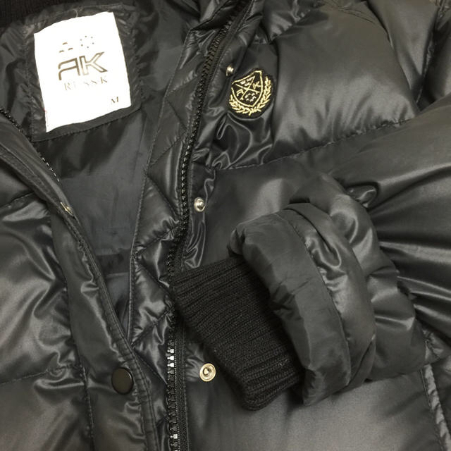 RUSS・K(ラスケー)のRUSS・K❤ダウンジャケット黒 レディースのジャケット/アウター(ダウンジャケット)の商品写真
