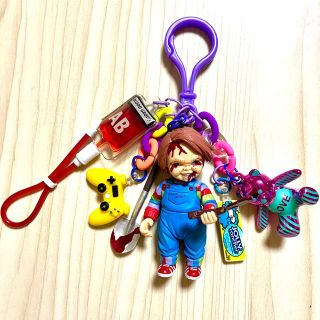 ハンドメイド　キーホルダー　チャッキー　チャイルドプレイ(チャーム)