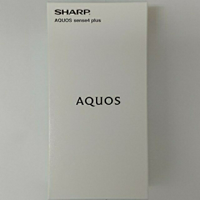 スマホ/家電/カメラ新品未開封 simフリー aquos sense4plus SH-M16