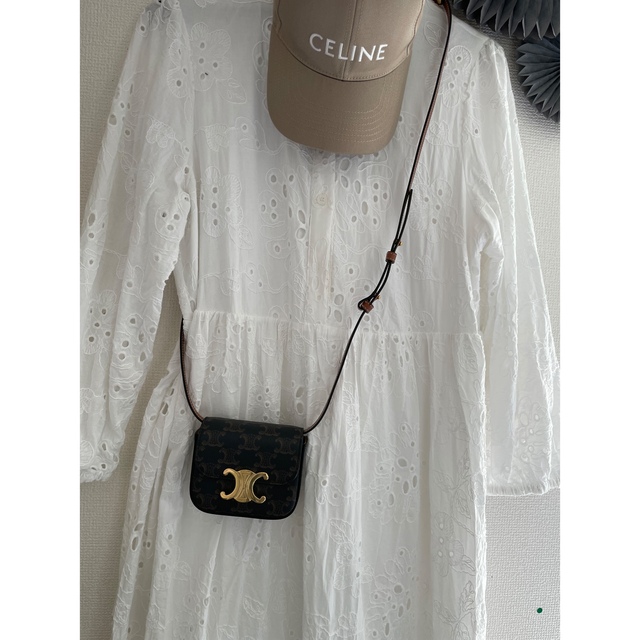 新品☆お値下げ！【CELINE】ミニ トリオンフ ショルダー