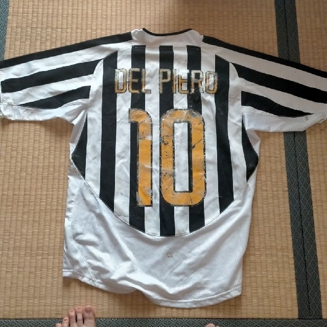 NIKE(ナイキ)の【値下げ】NIKE  JUVENTUS デルピエーロ  ユニフォーム スポーツ/アウトドアのサッカー/フットサル(ウェア)の商品写真