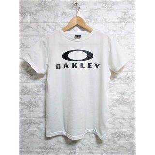 オークリー(Oakley)の☆OAKLEY オークリー ビッグ ロゴ プリント Tシャツ 半袖/メンズ/M(Tシャツ/カットソー(半袖/袖なし))