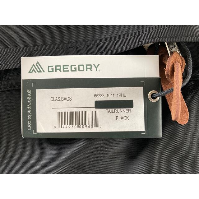 Gregory(グレゴリー)の【新品未使用タグ付】GREGORYグレゴリー　テールランナー黒 メンズのバッグ(ボディーバッグ)の商品写真