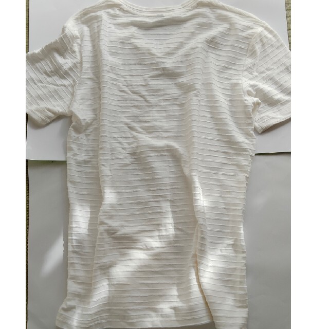 しまむら(シマムラ)のしまむら　白Tシャツ メンズのトップス(Tシャツ/カットソー(半袖/袖なし))の商品写真