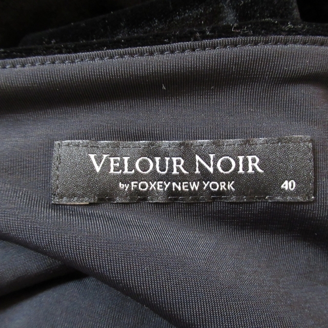 フォクシー VELOUR NOIR ノースリーブ ワンピース ワンピース | www