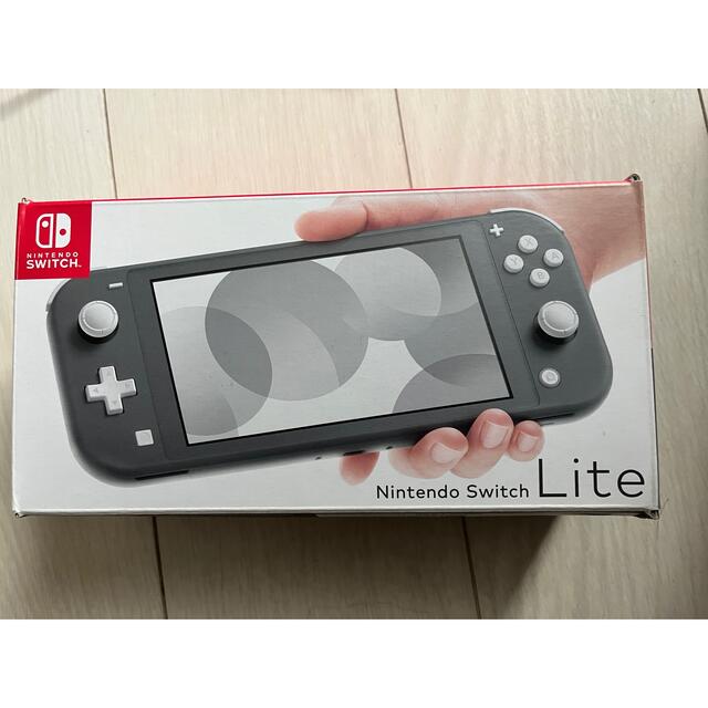 Nintendo Switch lite [グレー]※フィルム貼り付き