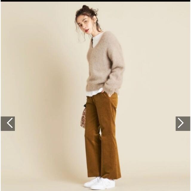 コーデュロイフレアパンツ、値下げしました