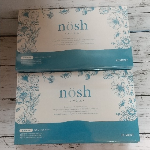 nosh ノッシュ トゥースウォッシュ・薬用マウスウォッシュ 2箱セット