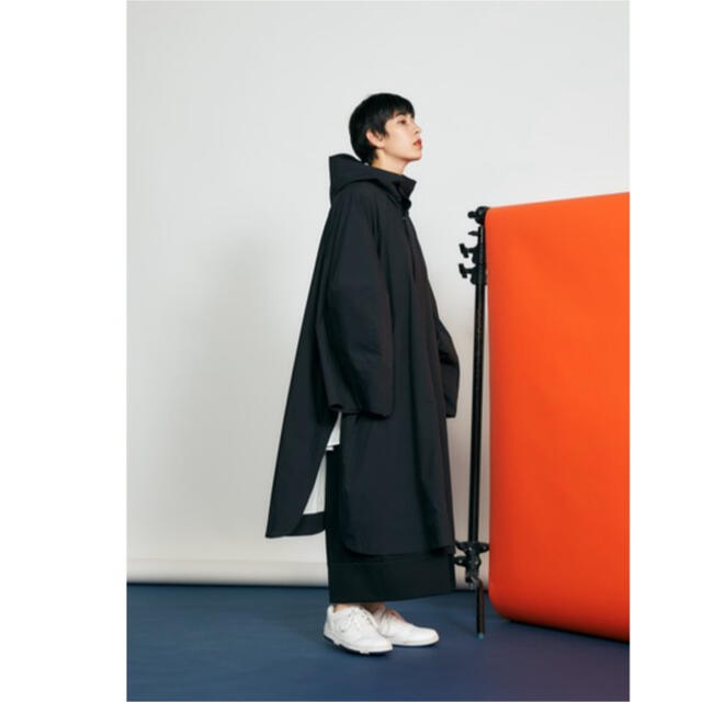 enfold PEストレッチ BOXフーデットCOAT enfold PEストレッチ BOXフーデットCOAT