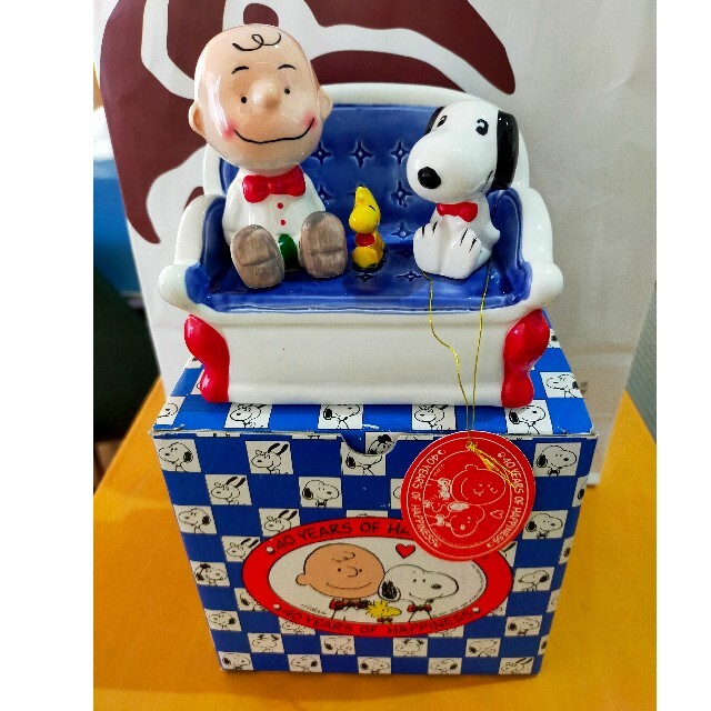 通販 人気】 PEANUTS - スヌーピー 40周年 チャーリーブラウン 陶器