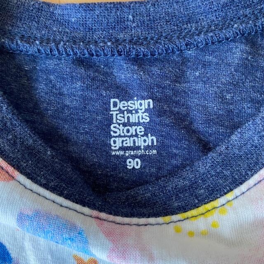 Design Tshirts Store graniph(グラニフ)のデザインティーシャツグラニフのTシャツ キッズ/ベビー/マタニティのキッズ服女の子用(90cm~)(Tシャツ/カットソー)の商品写真