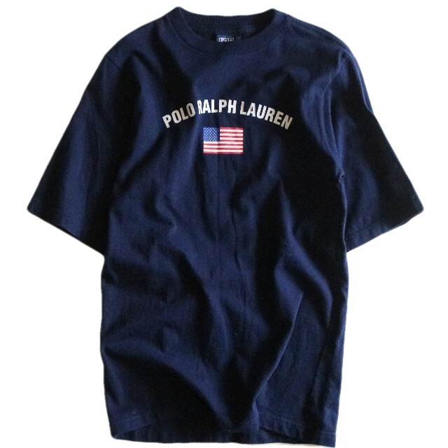 POLO RALPH LAUREN(ポロラルフローレン)の【POLO RALPH LAUREN】美品 半袖Tシャツ アメリカ国旗☆ レディースのトップス(Tシャツ(半袖/袖なし))の商品写真