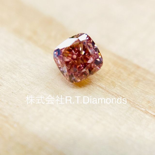 FANCY INTENSE ORANGY PINK 0.097ct X/CGL 超人気新品 その他 serendib