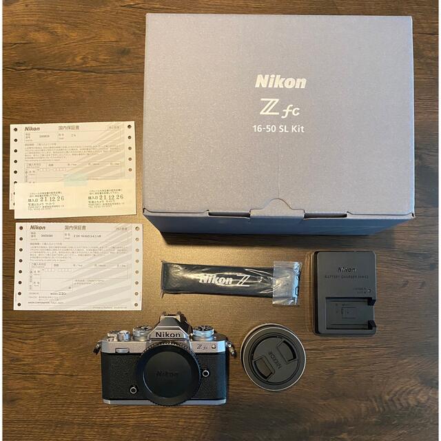 Nikon(ニコン)の【中古・美品】Nikon zfc 16-50 VR SLレンズセット スマホ/家電/カメラのカメラ(ミラーレス一眼)の商品写真