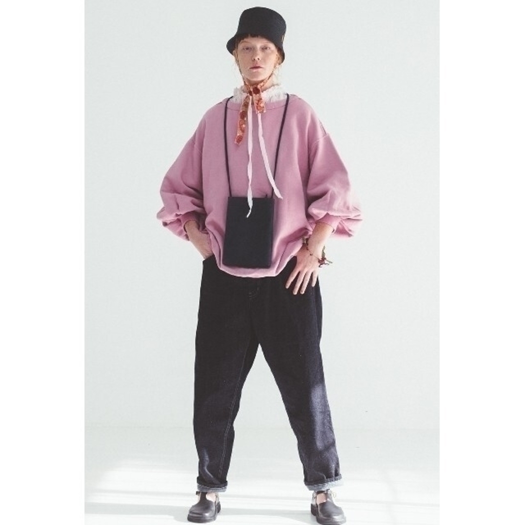 競売 nest Robe - ネストローブ♡UpcycleLino裏毛 ルーズプルオーバー トップス