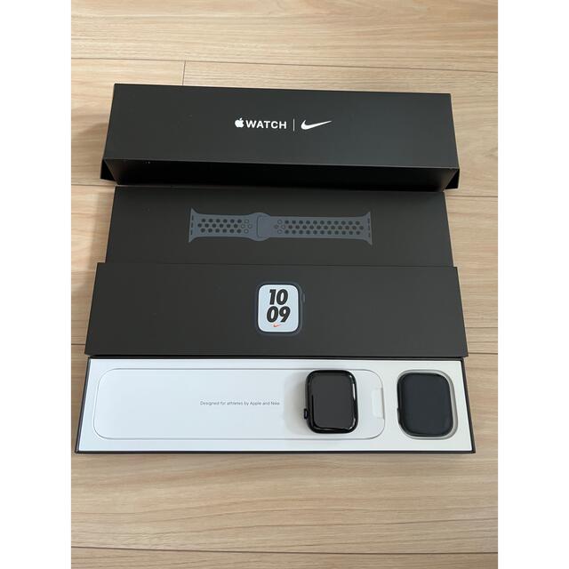 Apple(アップル)のApple Watch  series7 NIKE 45mm GPSモデル スマホ/家電/カメラのスマホ/家電/カメラ その他(その他)の商品写真